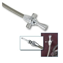 Lokar TD-3FMXFM LOCTD-3FMXFM HI-TECH FLEXIBLE BRAIDED STAINLESS TRANSMISSION DIPSTICK