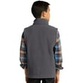 thumbnail image 3 of Port Authority Youth Super Soft Fleece Warmth Drawcord Vest, 3 of 5