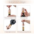 thumbnail image 3 of Tapones de vino para botellas de vino abiertas, protector de tapón de botella de vino de acero inoxidable, tapa de goma reutilizable (oro rosa) TUNC Sencillez, 3 of 5