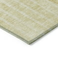 thumbnail image 4 of Addison Rugs Chantille Indoor/Outdoor Transitional Striped Gold Washable Round Rug, 8' x 8', 4 of 6