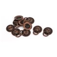 thumbnail image 1 of Manija De Pomo Tono Cobre 10Pcs Caja Caja De Joyas Con Forma De Cabeza De León, 1 of 3