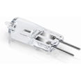 thumbnail image 3 of Bombillas halógenas G4, lámpara halógena G4 con base de pines, 12 V, 20 W, luz blanca cálida regulable de 2800 K, paquete de 20 bombillas halógenas G4 transparentes, 3 of 5