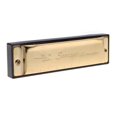 thumbnail image 2 of 3X Swan Harmonica 10 Agujeros Llave de C DORADO con Caja Blues Arpa Metal Acero, 2 of 7