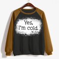 thumbnail image 4 of 2023 Chandail en Molleton Mode pour Femmes 50 % de Réduction Liquidation T-shirt Imprimé Manches Longues Blouse Col Rond Hauts Décontractés Chandail en Molleton, 4 of 5