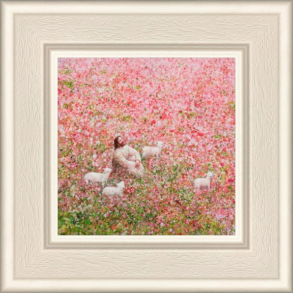 6 X 6 Shepherd's Rest by Yongsung Kim With Whitewood Frame