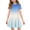 #A10-Light Blue, variant on XADYUY Summer Dress for Girls 14-16 Casual A-Line Short Sleeve Girls Tshirt Dresses Gradient Crew Neck Sundresses Loose Swing Dresses with Pockets,9-10Years,Sky Blue