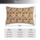 thumbnail image 2 of Fotbe Cute Dogs Head Funda de Almohada Decorativa Estilo Occidental, Lujo en Algodón, Fundas para Almohadas King, Cojín Estampado para Decoración del Hogar-20"x30", 2 of 6