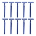 thumbnail image 4 of 10 Uds. Maquinilla Afeitar Manual 2 Capas Bigotes Desechables Herramienta Afeitado para Hotel, 4 of 9