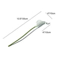 thumbnail image 2 of Lankey 20pcs White Flowers Artificial Calla Lily Real Touch Silk Flowers 13.5" Fake Flower Arrangements Calla Lily Bouquet for Wedding Party Home Decoration, 2 of 4