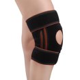 thumbnail image 4 of Unisex Knee Brace, SBR Lining Meniscus Protection Knee Support Silicone Resin Plastic Steel Supporting Strip Hollow  for Badminton for Sporting for Men, 4 of 7
