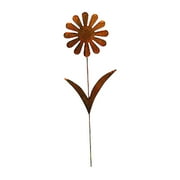Daisy - Rusted Garden Stake