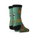 thumbnail image 2 of OoohYeah Kids Colorful Funny Crew Socks, Play Dat Funky Music, Novelty Socks for Boys & Girls, 2 of 3