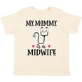 thumbnail image 3 of Inktastic Midwife Mom Baby Gift Girls Toddler T-Shirt, 3 of 5
