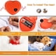 thumbnail image 3 of Juguete de peluche para perros, juguete para cachorros con latido del corazón, ayuda para el comportamiento, juguete cálido para mascotas, forma de oveja, 3 of 5