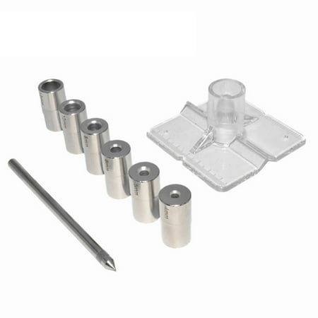 

4-12mm Woodworking Hole Jig Set Vertical Oblique Hole Locator Drill Bits