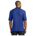 thumbnail image 2 of Port Authority Men's Silk Touch Polo Shirt With Pocket Royal Large, 2 of 3