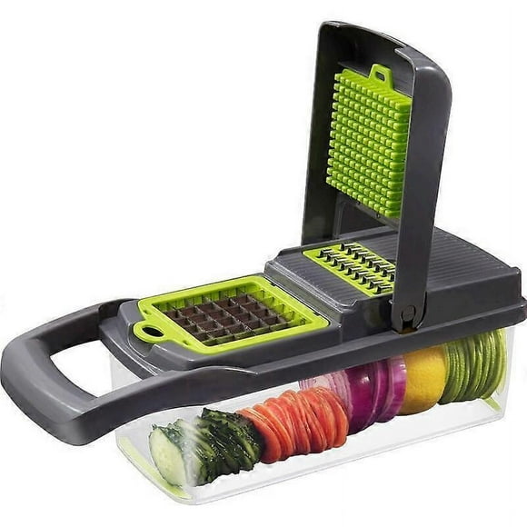 Manual Vegetable Slicer, 7 in 1 Multifunctional Kitchen Mandoline, Professional Mandoline Vegetable Slicer, Vegetable Slicer for Carrots, Potatoes, To
