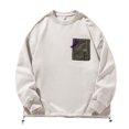 thumbnail image 1 of Manteau d'Hiver pour Hommes avec Poche Zippée Tendance Couple Col Rond Sweat à Capuche Confortable Élégant Décontracté, 1 of 6