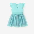 thumbnail image 7 of Disney Princess Toddler Girls Romper Jasmine Graphic Jumpsuit with Tulle Skirt Dresses Ruffled Sleeve Summer Outfits Sizes 2-6T, 7 of 7