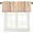 Valance-fruit-3, variant on Orange Lemon Valance Curtains, Vintage Colorful Rural Boho Summer Fresh Fruit Leaves Plaid Seamless Pattern Home Decor Short Window Treatments Drapes for Bedroom Living Room Kitchen 54x18in x1 Panel