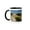 Black/White, variant on 3drose, Altun Ha, Mayan Site, Belize - Sa02 Mwt0033 - Michele Benoy Westmorland, 11oz Mug