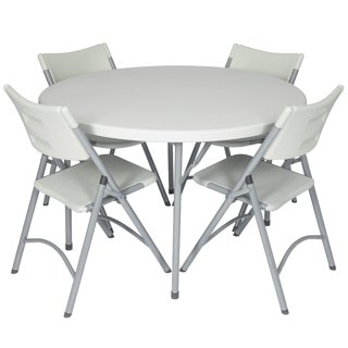 Lifetime Table Color Lifetime 8' Commercial-Grade Folding Table - 4 Pack, Choose a Color ...