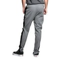 thumbnail image 3 of G-Style USA Men's Hip Hop Slim Fit Track Pants - Athletic Jogger with Side Stripe - Heather Gray/Black - Medium, 3 of 6