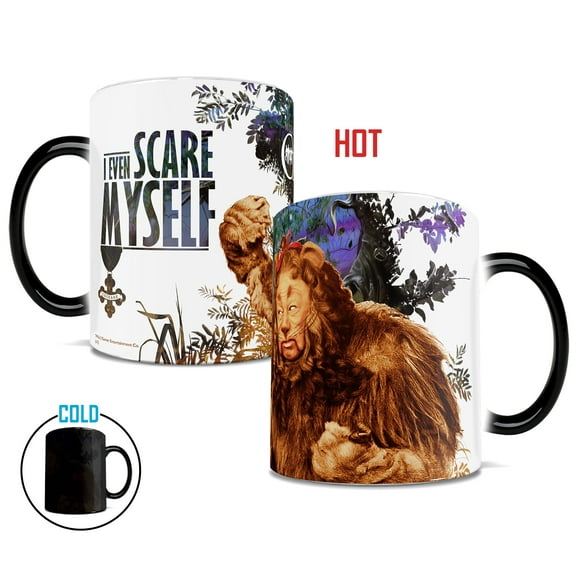 The Wizard of Oz (Cowardly Lion) Morphing Mugs® Heat-Sensitive Mug