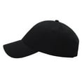 thumbnail image 6 of LIIPEE Girls Boys Baseball Hats Summer Trendy Versatile Solid Color Wide Brim Visor Cap Protection Caps Baby Comfort Beach Sunscreen Sunshade Hat,Black,One Size, 6 of 8