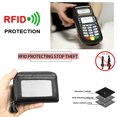 thumbnail image 4 of Janrevotw Women'S Small Genuine Leather Wallet Rfid Shield Credit Card Holder Purse, 4 of 5