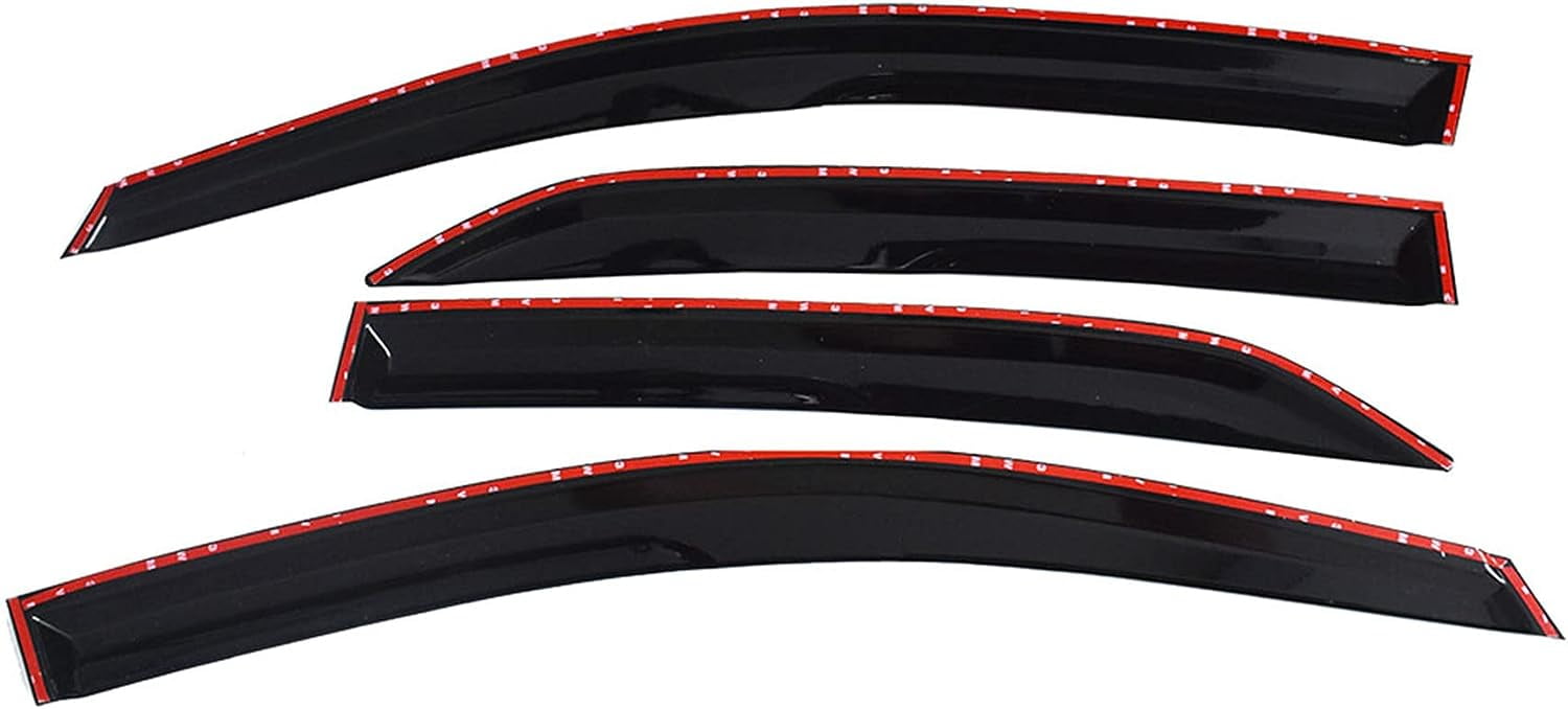 SEBLAFF 4 x Window Visors Vent Rain Guards For 2009 2010 2011 2012 2013 Toyota Corolla