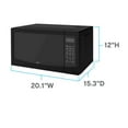 thumbnail image 2 of Avanti MT115V1B 1.1 Cu. Ft. Black Countertop Microwave, 2 of 3