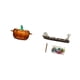 thumbnail image 5 of Plato de dulces,Plato de dulces de vidrio con tapa Tarro de dulces decorativo,Para el buffet de dulces,la mesa de fiesta del escritorio de la oficina y el hogar,Porta incienso,Figura de, 5 of 8