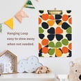 thumbnail image 4 of FORMRS Acrylic Clipboard with Low Profile Clip Standard A4 Letter Size, 12.5" x 9", Black Clover Pattern, 4 of 8