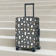 thumbnail image 6 of Rateoe Lovely Penguin Printed Luggage Cover, Suitcase Protector Fits 18-32 Inch Luggage-Medium, 6 of 7