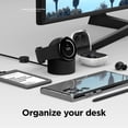 thumbnail image 3 of Organizador Cables Con Soporte Cargador Inalámbrico para Galaxy Watch 5/5Pro (negro), 3 of 7