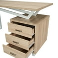 thumbnail image 5 of Techni Mobili Modern Design Computer Desk with Storage, Sand, 5 of 14
