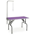 thumbnail image 1 of Master Equipment Foldable Nonslip Pet Grooming Table with Adjustable Leash Arm, 1 of 2