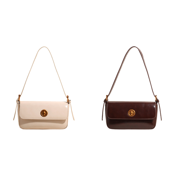 Bolso Hombro para Mujer Informal Las Axilas Correa Ajustable Diario () Blanco