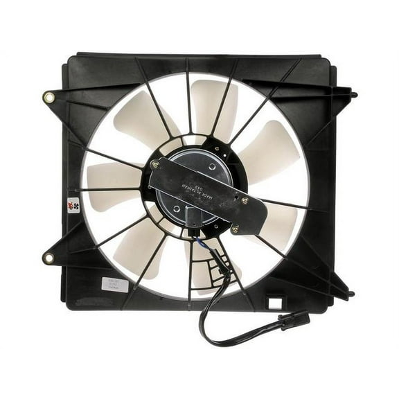 Right Auxiliary Fan Assembly - Compatible with 2013 - 2017 Honda Accord 2.4L 4-Cylinder 2014 2015 2016