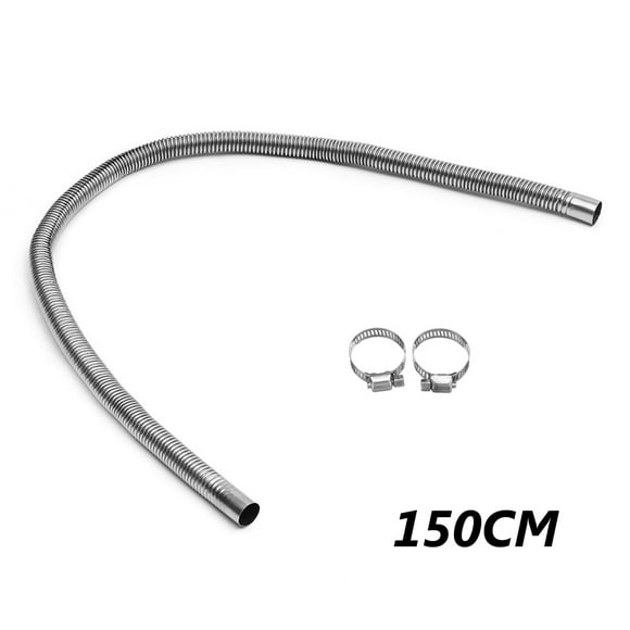 Xihbxyly Tubo de Escape de Acero Inoxidable, Diseño de Reducción de Ruido, Material Duradero para Calentadores de Estacionamiento, Fácil Instalación, Compatible con Escapes de Automóviles y Generador