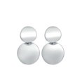 thumbnail image 1 of 1 par de pendientes de aleación, colgante de oreja, placa redonda de larga duración a prueba de óxido Multicolor, regalo de fiesta exquisito Ropa, zapatos y accesorios Miscelánea Plata Guardurnaity AP019011-02, 1 of 6
