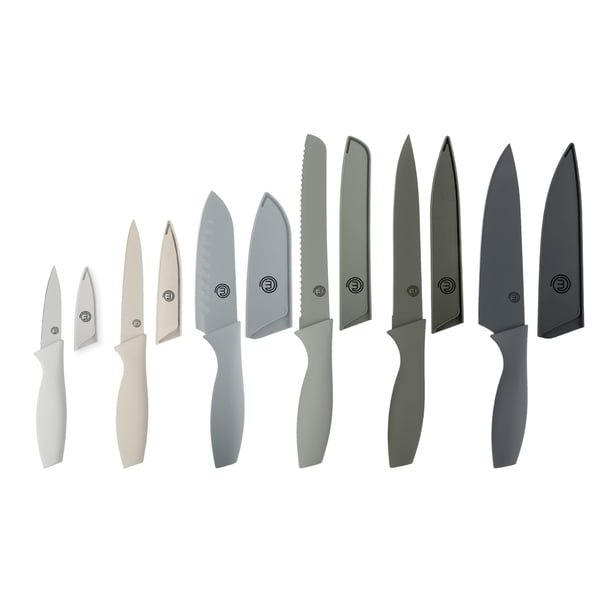 Set de Cuchillos de Cocina MasterChef 6 Piezas con Hojas de Acero Inoxidable
