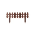thumbnail image 2 of Small Garden Fence, Mini Plastic Fence, Yard Decor, Home Garden Fence, Flower Bed Border, Lawn Edge Fence, Outdoor Fence Ornament, Decorative Mini Fence, 2 of 8
