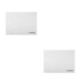 thumbnail image 2 of Injueey Alfombrilla para hornear perforada Hoja para galletas Revestimiento inferior Almohadilla para pan Utensilios esenciales de cocina Suministros Blanco L 2piezas Injueey CBP159444, 2 of 5