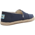 thumbnail image 3 of Toms Alpargata Rope Men's Vegan Cotton Slip On Espadrilles In Blue Size 9.5, 3 of 6