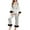 1-White, variant on Womens Silk Satin Pajamas Set Classic Long Sleeve Blouse Tops Long Pants Sets 2 Piece Solid Button Down Outfits