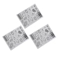 thumbnail image 1 of Sellos transparentes transparentes seguros para álbumes de recortes multiusos para tarjetas de felicitación para diarios para álbumes de fotos Amonsee Otros, 1 of 8