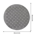 thumbnail image 3 of NSESSHome Round Shower Stall Mat with Suction Cups, Soft, Hair-Free, Stylish and Convenient Hanging Design, Perfect for Showers and Tubs, 3 of 5