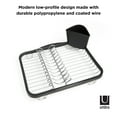 thumbnail image 4 of Umbra Sinkin Dish Rack, Compact Dish Drying Rack with Drainboard, Perfect for Small Kitchens, 4 of 22
